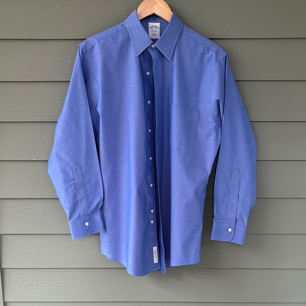 Brooks Brothers Classic Blue Dress Shirt